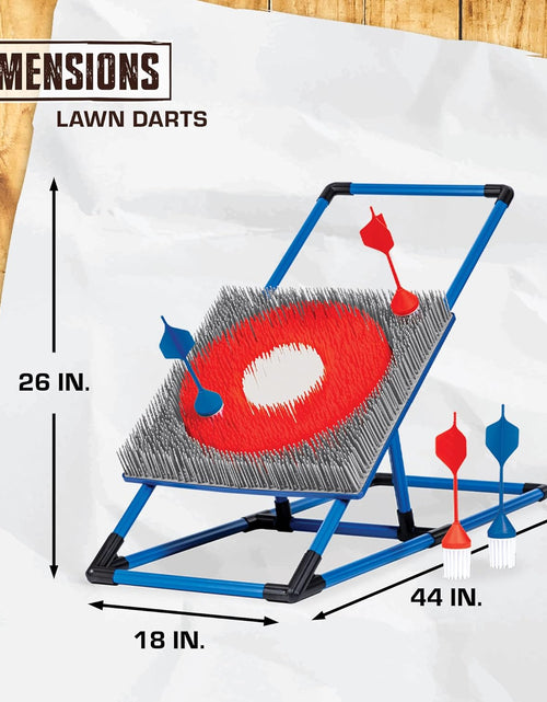 Load image into Gallery viewer, Eastpoint Axe Throw &amp; Lawn Dart Target Sets - Bristle Axe Throwing Target &amp; 2-In-1 Combo Backyard Game for Indoors and Outdoors
