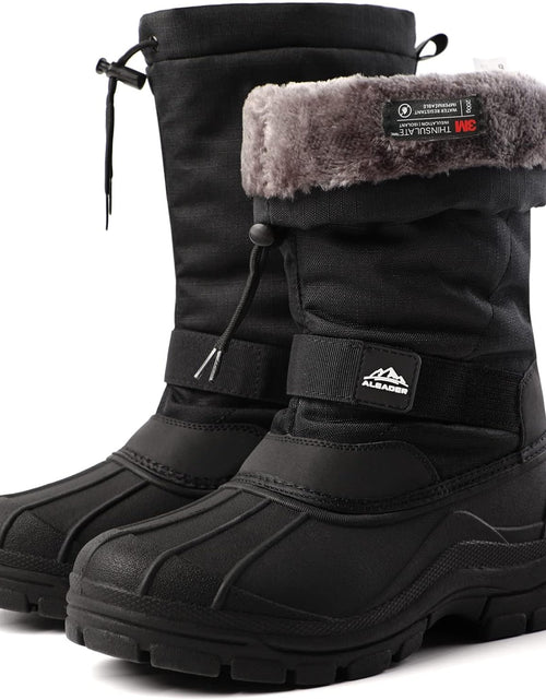 Load image into Gallery viewer, Men&#39;S Winter Waterproof Insulated Shell Warm Inner Comfortable Outdoor Snow Boots
