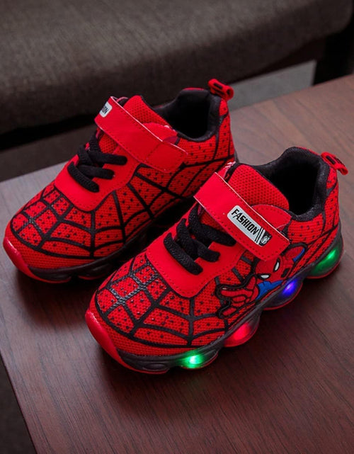 Load image into Gallery viewer, Children&#39;S Casual Shoes Boys Breathable Non-Slip Light Sneakers Unisex Luminous Sneakers for Girls Sport Running Shoes
