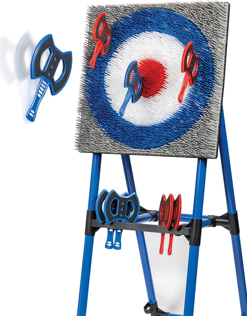 Load image into Gallery viewer, Eastpoint Deluxe Steel Frame Axe Throw Target Game Set - Steel Frame for Indoors and Outdoors
