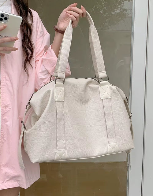 Load image into Gallery viewer, CGCBAG Brand Luxury Designer Tote Bag for Women Lage Capacity Travel Cross Bag High Quality PU Leather Handbags Messenger Bag
