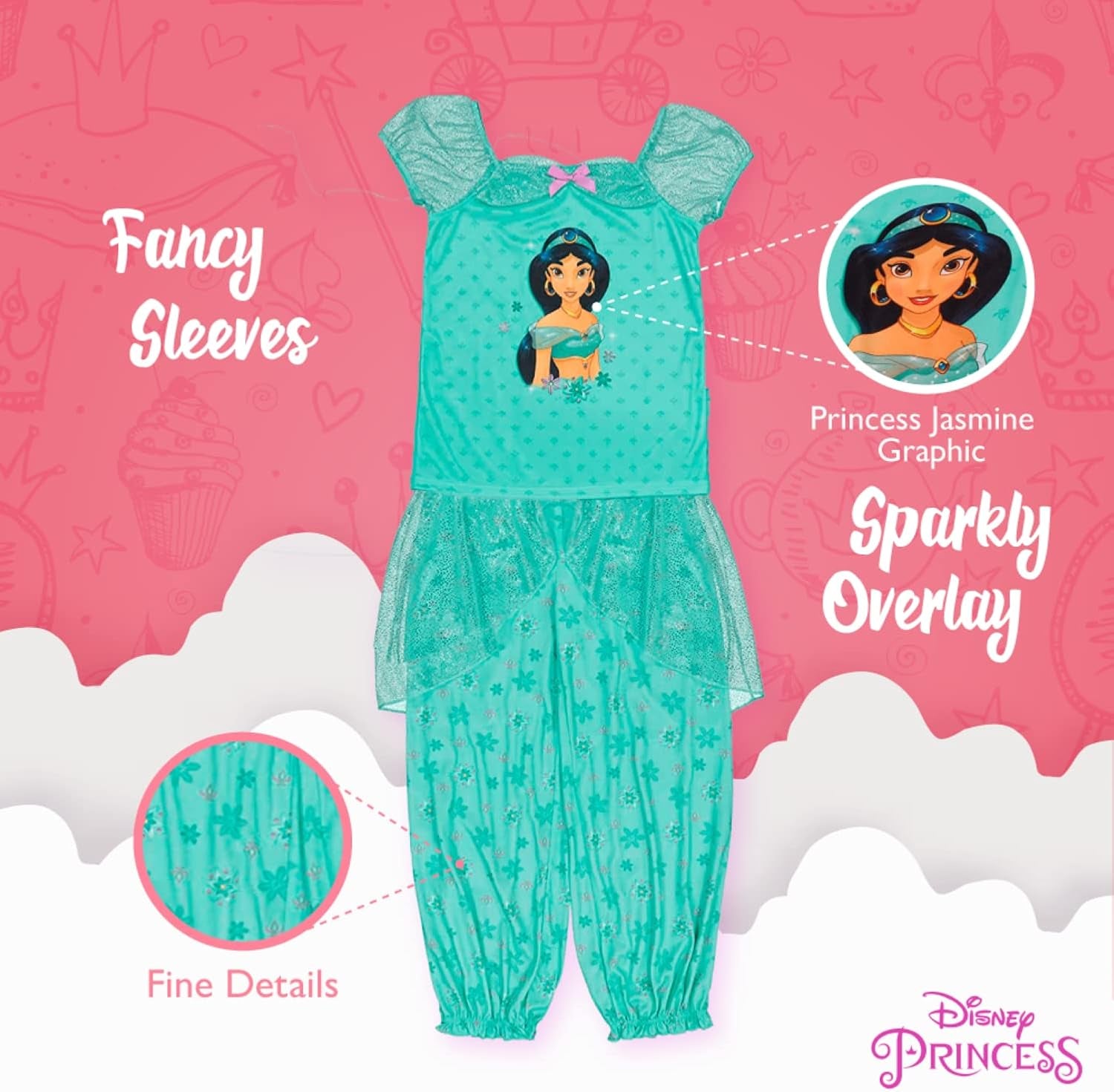 Girls' Fantasy Gown Nightgown