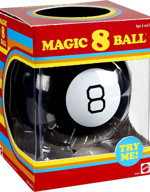 Load image into Gallery viewer, Magic 8 Ball Kids Toy, Retro Themed Novelty Fortune Teller, Ask a Question and Turn over for Answer
