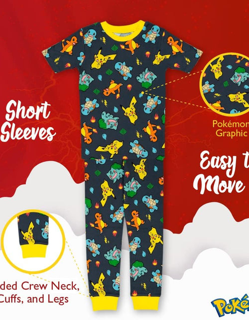 Load image into Gallery viewer, Boys&#39; 6-Piece Snug-Fit Cotton Pajama Set, Soft &amp; Cute for Kids
