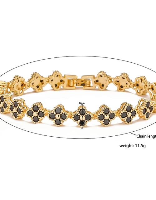 Load image into Gallery viewer, ,High Quality Brass Luxury Flower Jewelry Set for Women ,Necklace Bracelet Jewelry Gift
