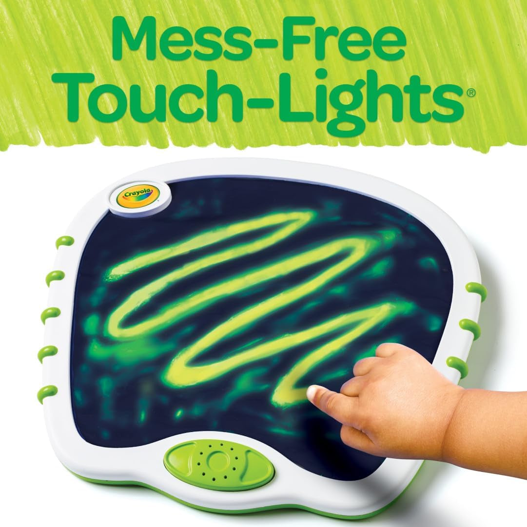 Toddler Touch Lights, Musical Toy, Sensory Board, Sensory Toys for Toddlers, Mess Free Finger Painting, for Toddlers, 2+