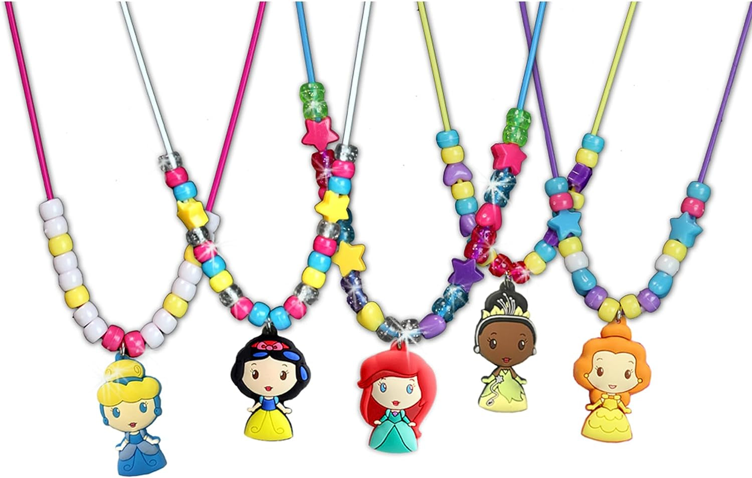 TARA TOY DISNEY PRINCESS NECKLACE ACTIVITY SET