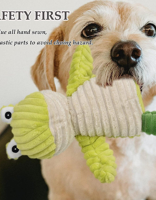 Load image into Gallery viewer, 5 Pack Tough Dog Toys Stuffed Squeaky Dog Toys Assortment Plush Animal Dog Toy Value Bundle Puppy Pet Dog Toys for Small Medium Large Dogs
