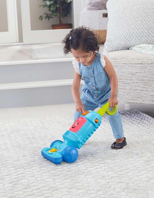 Load image into Gallery viewer, Toddler Toy Laugh &amp; Learn Light-Up Learning Vacuum Musical Push along for Pretend Play Infants Ages 1+ Years​
