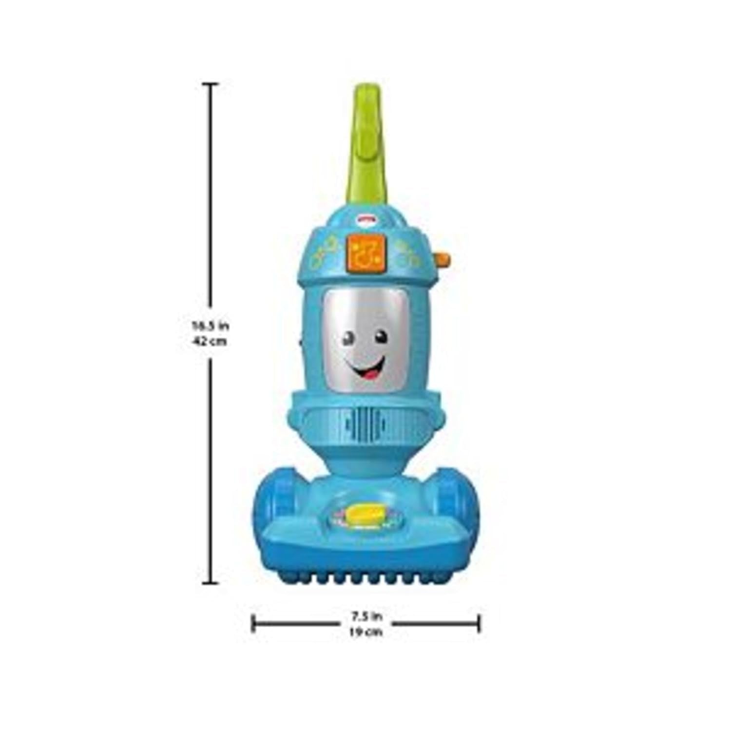 Toddler Toy Laugh & Learn Light-Up Learning Vacuum Musical Push along for Pretend Play Infants Ages 1+ Years​