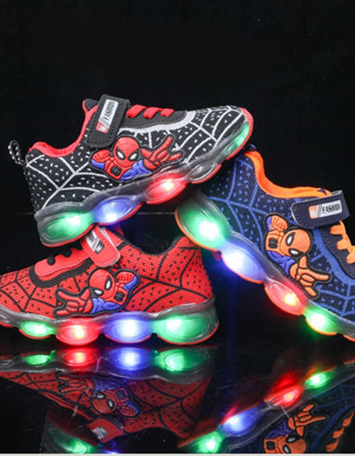 Load image into Gallery viewer, Children&#39;S Casual Shoes Boys Breathable Non-Slip Light Sneakers Unisex Luminous Sneakers for Girls Sport Running Shoes
