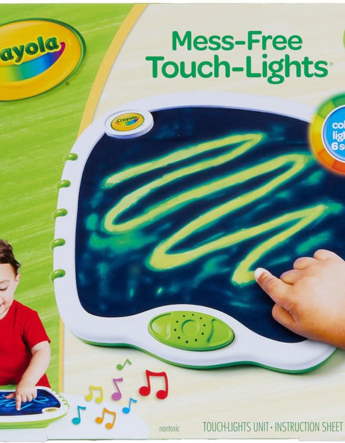 Load image into Gallery viewer, Toddler Touch Lights, Musical Toy, Sensory Board, Sensory Toys for Toddlers, Mess Free Finger Painting, for Toddlers, 2+
