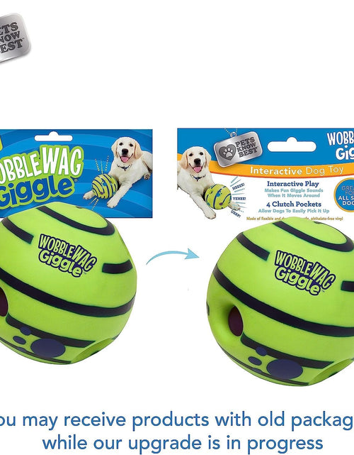 Load image into Gallery viewer, Ball, Interactive Dog Toy, Fun Giggle Sounds When Rolled or Shaken, Pets Know Best, as Seen on TV
