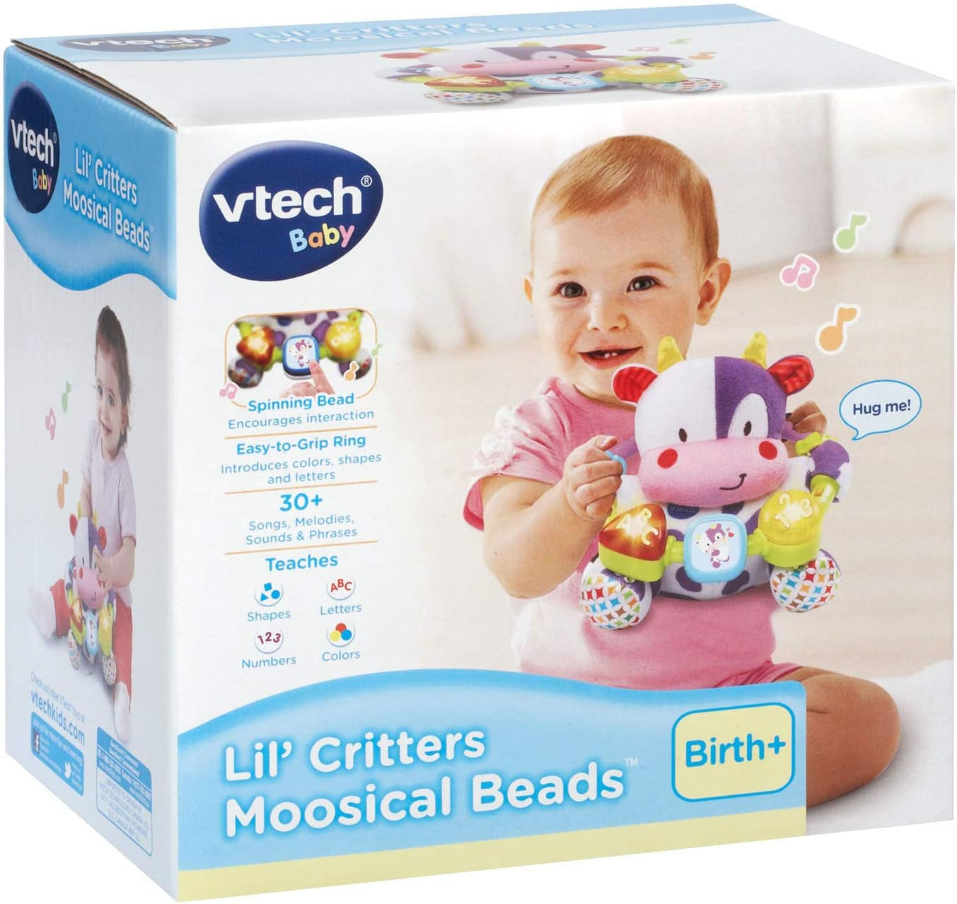 Baby Lil' Critters Moosical Beads, Purple