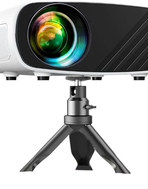 Load image into Gallery viewer, Mini Projector for Iphone,  2024 Upgraded 1080P HD Projector, 8000L Portable Projector with Tripod, Movie Projector Compatible with Android/Ios/Windows/Tv Stick/Hdmi/Usb
