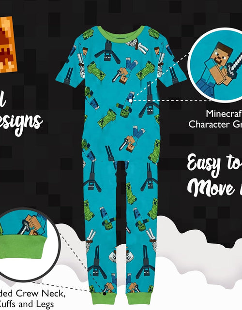 Load image into Gallery viewer, Boys&#39; 6-Piece Snug-Fit Cotton Pajama Set, Soft &amp; Cute for Kids
