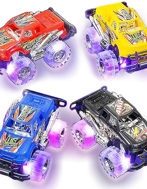 Load image into Gallery viewer, Light up Monster Trucks for Boys and Girls, Toy Truck Set of 2, Monster Trucks for Boys 3-6 Years Old, Toddler Monster Truck Toys, Light up Trucks, Easter Gifts for Kids
