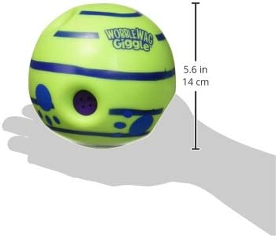 Ball, Interactive Dog Toy, Fun Giggle Sounds When Rolled or Shaken, Pets Know Best, as Seen on TV