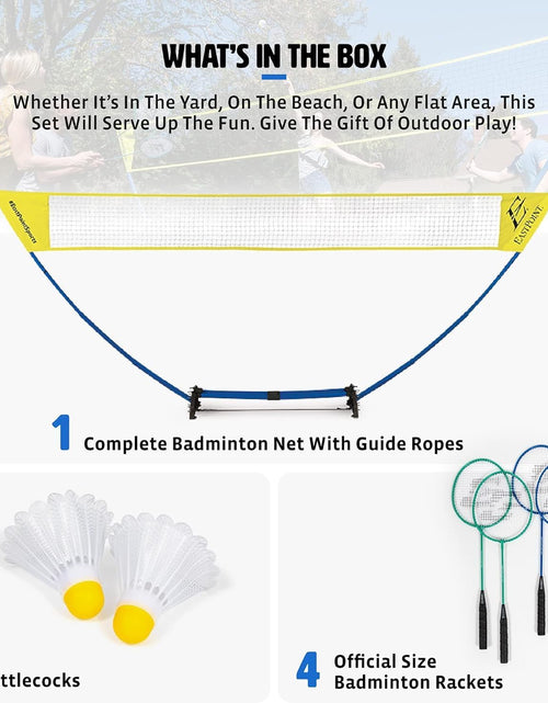 Load image into Gallery viewer, Easy Setup Badminton Set
