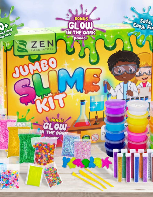 Load image into Gallery viewer, Ultimate Slime Kit for Girls 10-12 | Perfect Toys for Girls 7-12 Years Old | Complete DIY Slime Making Kit for Kids and Boys | Christmas Party Favors
