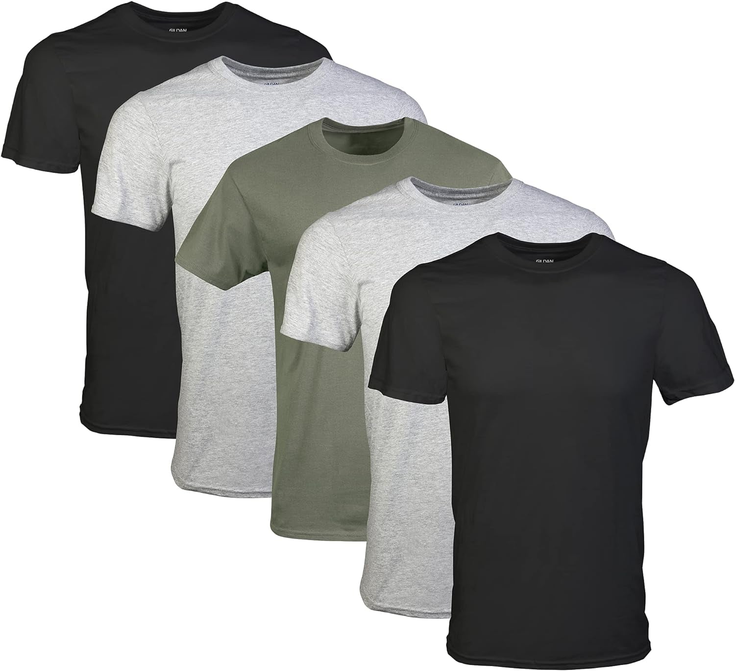 Men'S Crew T-Shirts, Multipack, Style G1100