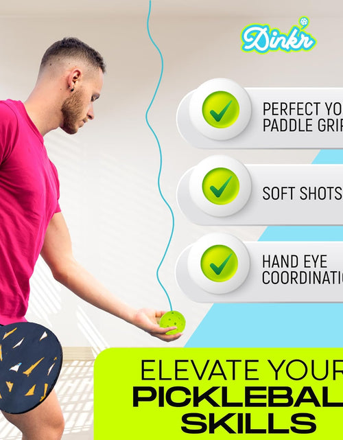 Load image into Gallery viewer, Dink’R - Pickleball Trainer, Pickleball Rebounder for Pickleball Training and Practice Sessions - Pickleball Game and Gift for All Ages - Perfect Pickleball Practice Equipment for Solo Training
