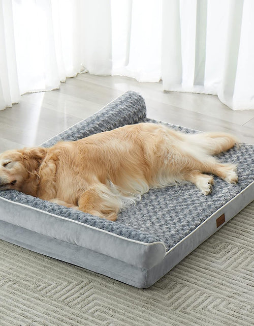 Load image into Gallery viewer, Orthopedic Dog Beds for Large Dogs-Waterproof Sofa Dog Bed with Removable Washable Cover, Large Dog Bed with Waterproof Lining and Nonskid Bottom,Pet Bed for Large Dogs
