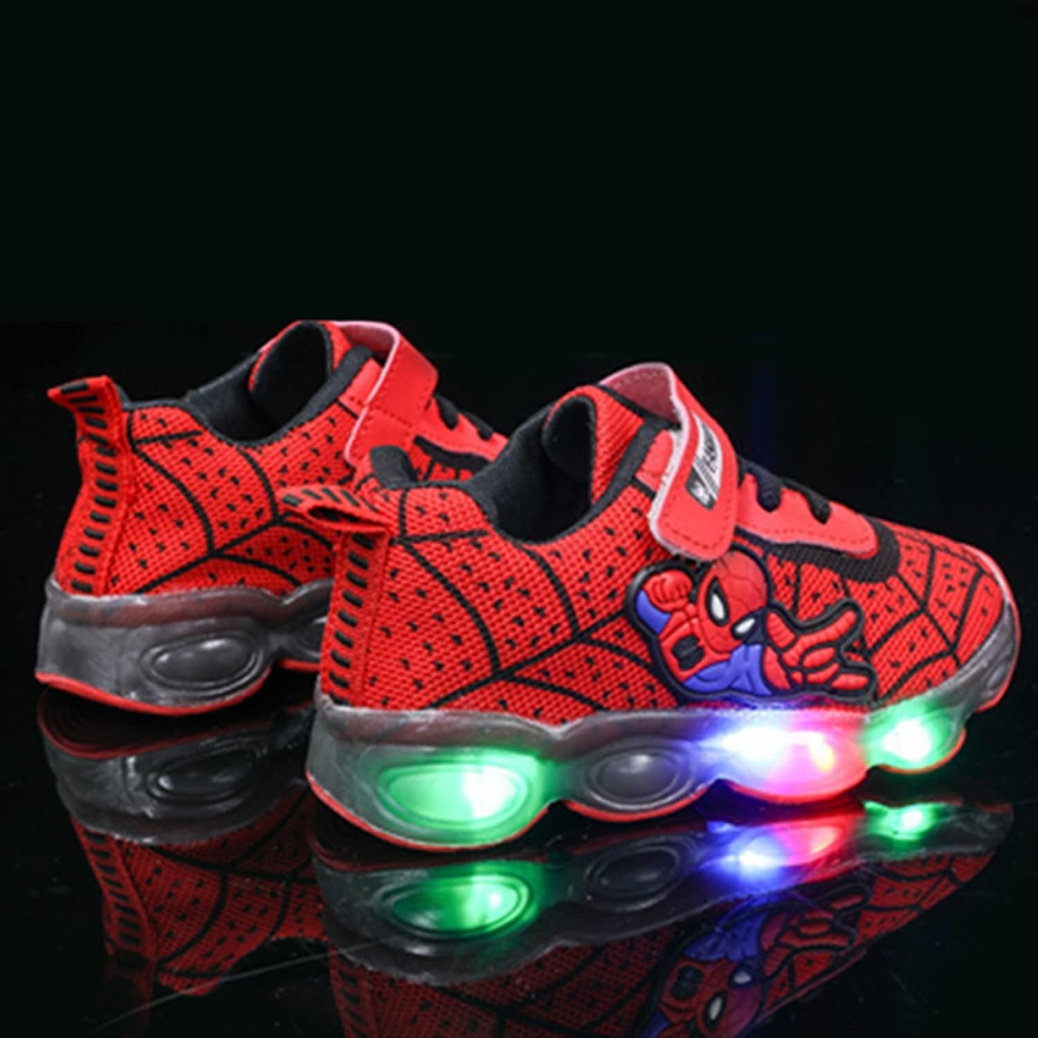 Children'S Casual Shoes Boys Breathable Non-Slip Light Sneakers Unisex Luminous Sneakers for Girls Sport Running Shoes