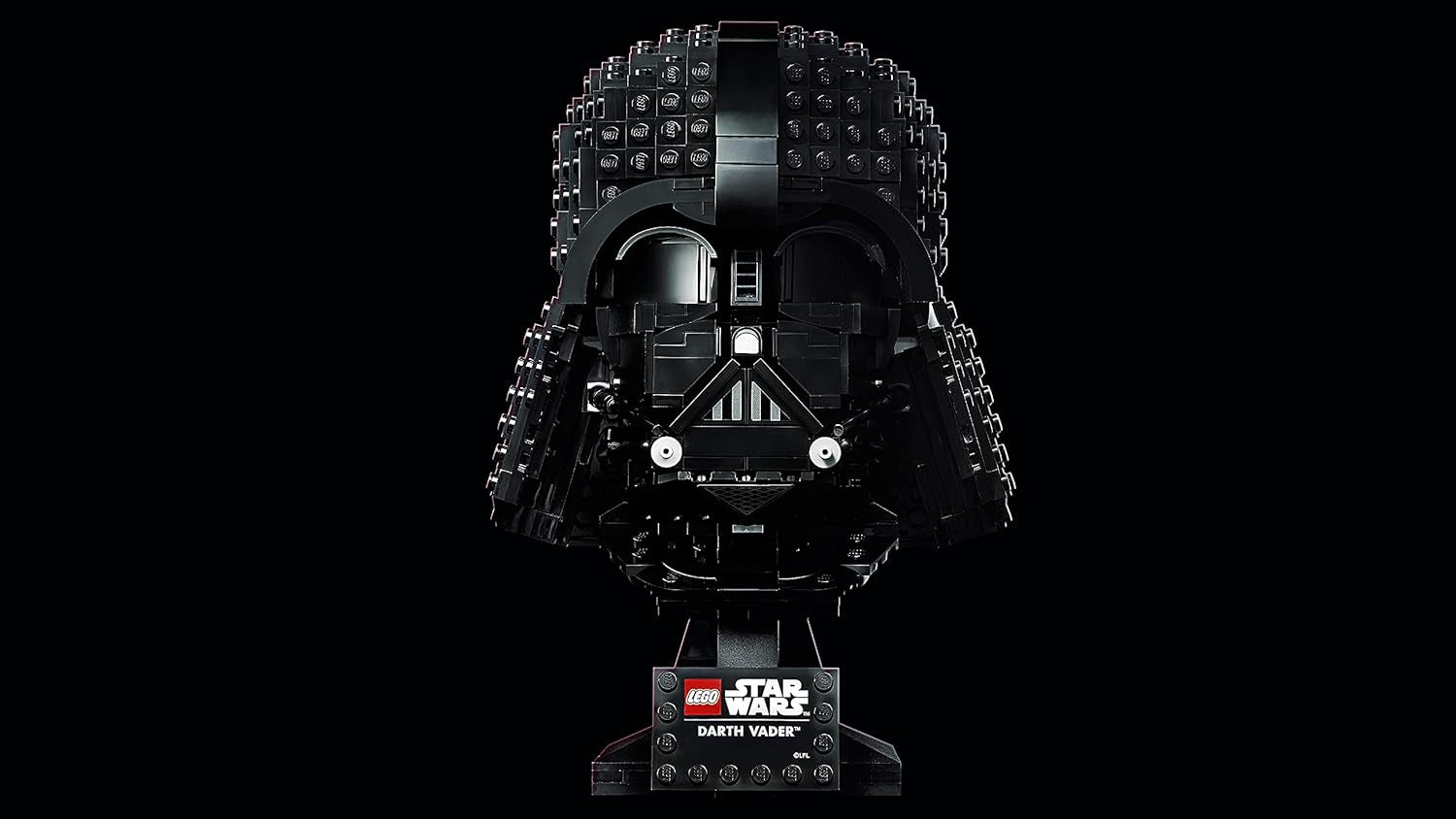 Star Wars Darth Vader Helmet Building Set, Mask Model Kit for Adults to Build and Display, Collectible Star Wars Home Décor, Gift Idea for Classic Star Wars Fans, 75304