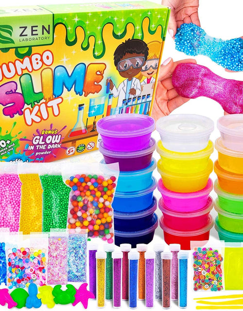 Load image into Gallery viewer, Ultimate Slime Kit for Girls 10-12 | Perfect Toys for Girls 7-12 Years Old | Complete DIY Slime Making Kit for Kids and Boys | Christmas Party Favors
