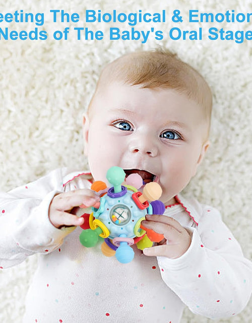 Load image into Gallery viewer, Baby Montessori Sensory Toys for 0-6 6-12 Months, Baby Teether Teething Toys for Babies 0 3 6 9 12 18 Months, Newborn Infant Learning Developmental Toys Gifts for 1 2 Year Old Boys Girls
