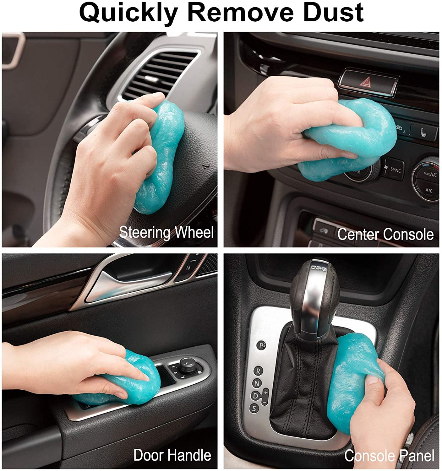 Cleaning Gel for Car Detail Tools Car Cleaning Automotive Dust Air Vent Interior Detail Putty Universal Dust Cleaner for Auto Laptop Car Slime Cleaner