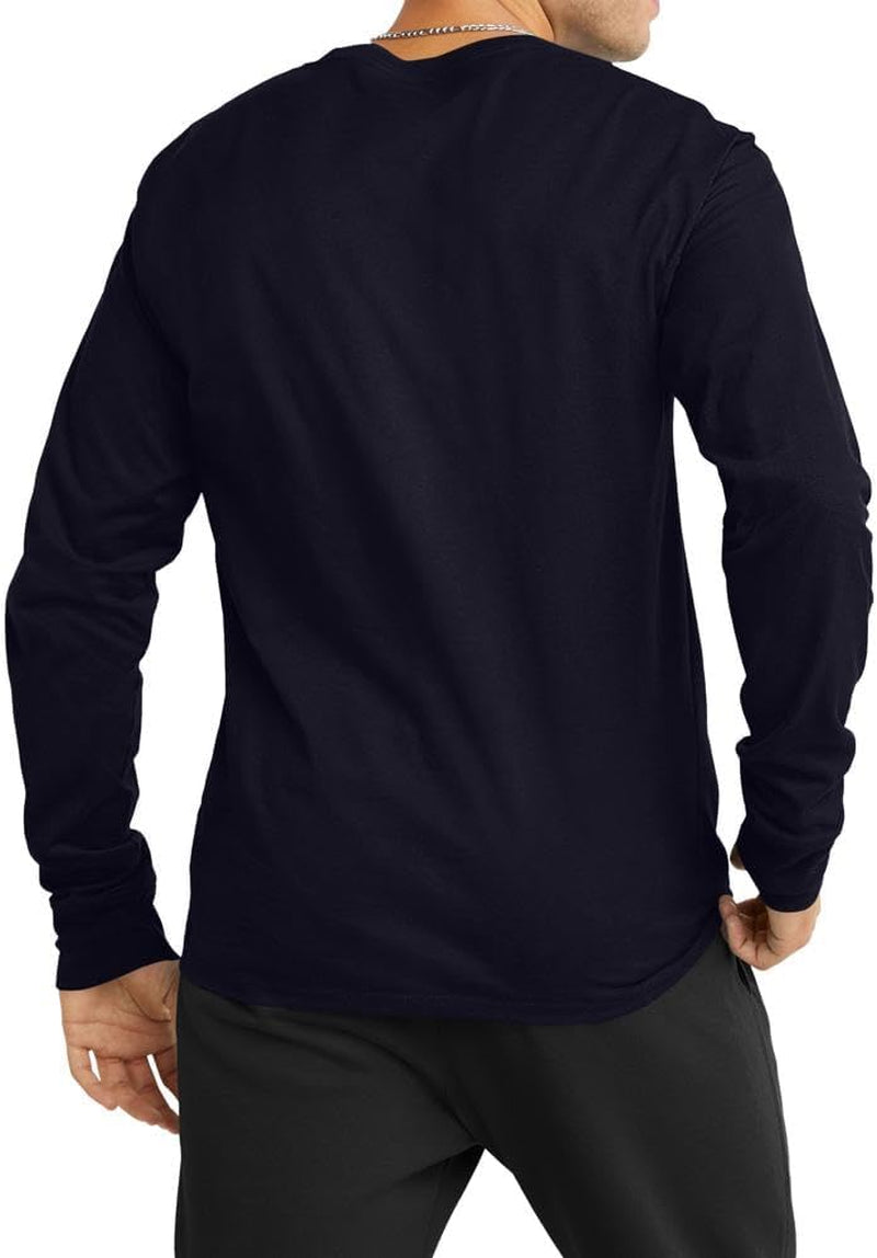 Men'S Classic Long Sleeve Soft, Comfortable T-Shirt (Regular or Big & Tall)