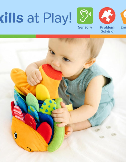 Load image into Gallery viewer, Flip Fish Soft Baby Toy Sensory Tummy Time Toys, Soft Fabric Tag Toy for Babies, Infants
