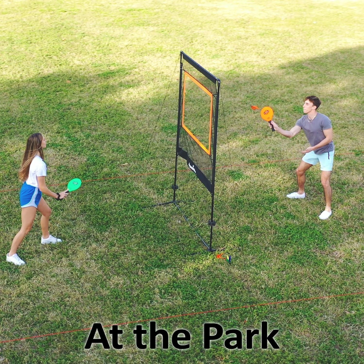 -Sport – the Original - Indoor & Outdoor, No Boundaries - Similar to Pickleball, Badminton and Tennis with a Whole New Spin on It - Fun Games for Kids & Adults