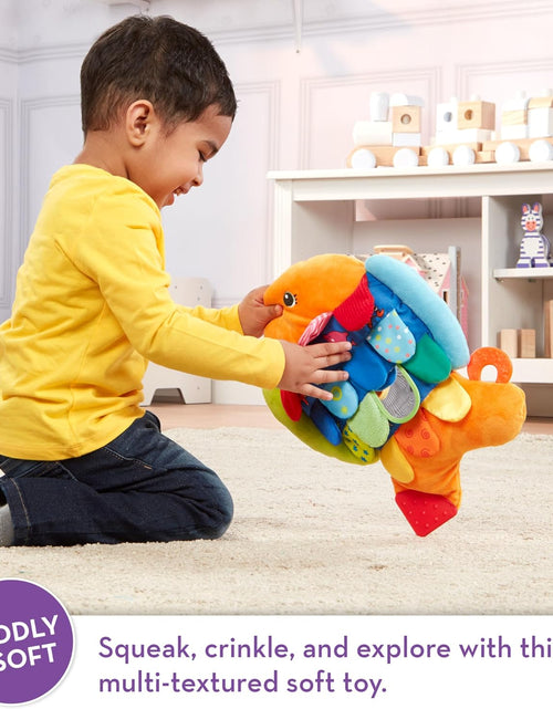 Load image into Gallery viewer, Flip Fish Soft Baby Toy Sensory Tummy Time Toys, Soft Fabric Tag Toy for Babies, Infants
