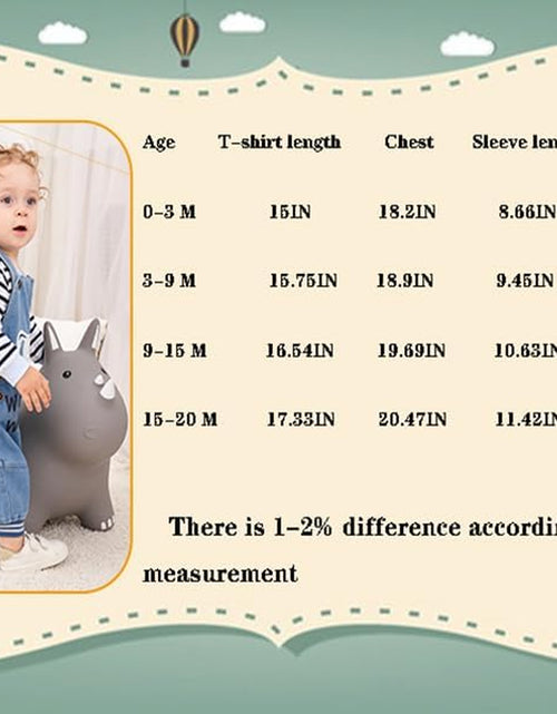 Load image into Gallery viewer, Cute Baby Boy Clothes Suit Toddler Boys&#39; Striped Long Sleeve T-Shirt+Denim Overalls Jumpsuit Pants Outfits Sets
