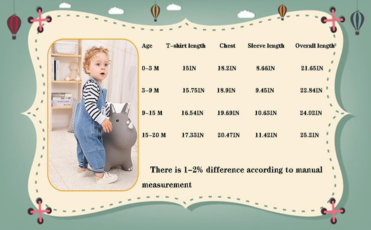 Cute Baby Boy Clothes Suit Toddler Boys' Striped Long Sleeve T-Shirt+Denim Overalls Jumpsuit Pants Outfits Sets