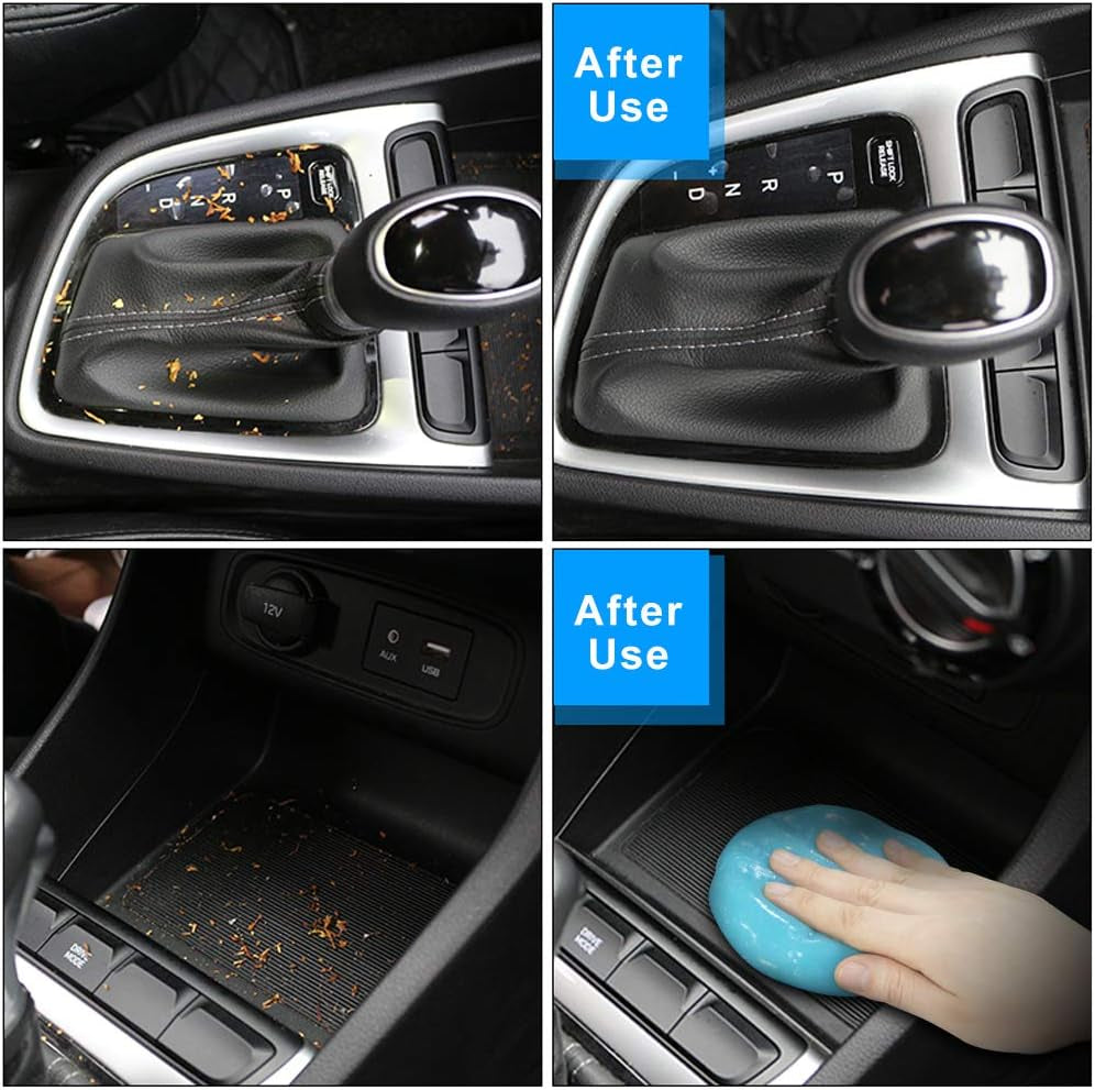 Cleaning Gel for Car Detail Tools Car Cleaning Automotive Dust Air Vent Interior Detail Putty Universal Dust Cleaner for Auto Laptop Car Slime Cleaner