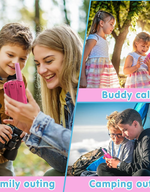 Load image into Gallery viewer, Toys for 3-12 Year Old Girls Boys, Walkie Talkies for Kids 22 Channels 2 Way Radio Toy with Backlit LCD Flashlight, 3 Miles Range for Outside, Camping, Hiking
