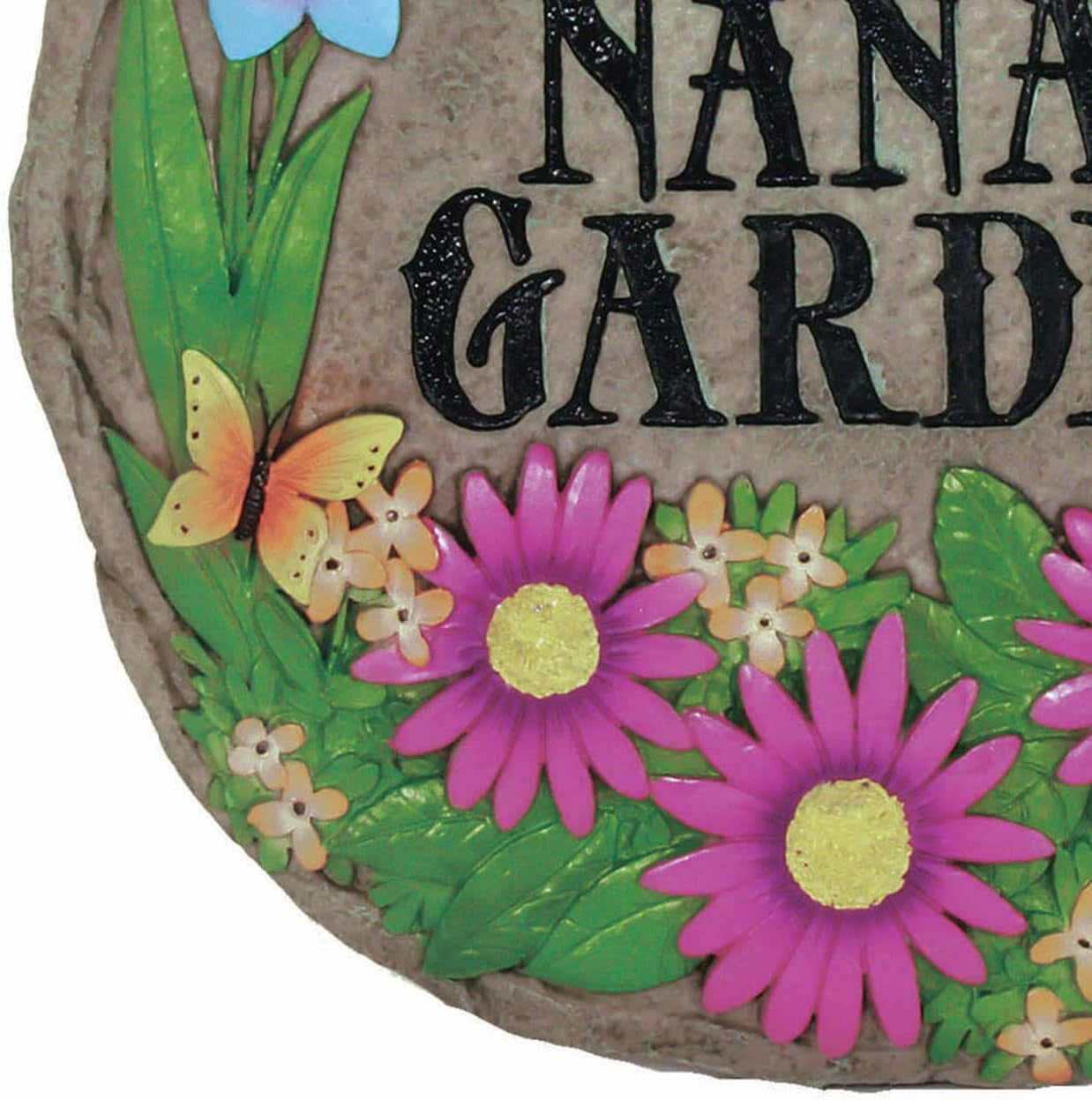 - Garden Décor - Nana'S Garden Stepping Stone - Decorative Stone for Garden - Resin