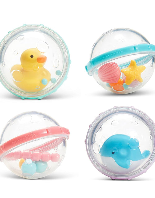 Load image into Gallery viewer, ® Float &amp; Play Bubbles™ Baby and Toddler Bath Toy, 4 Count
