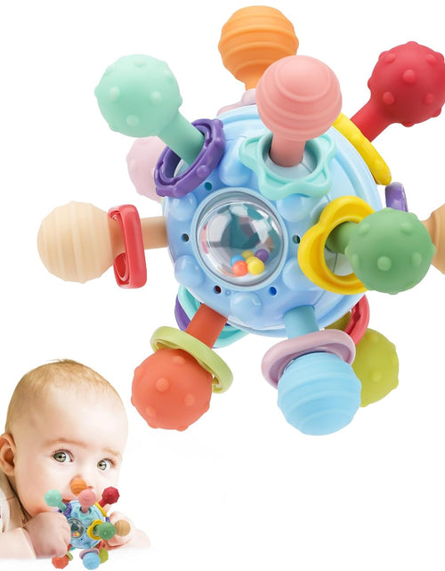 Load image into Gallery viewer, Baby Montessori Sensory Toys for 0-6 6-12 Months, Baby Teether Teething Toys for Babies 0 3 6 9 12 18 Months, Newborn Infant Learning Developmental Toys Gifts for 1 2 Year Old Boys Girls
