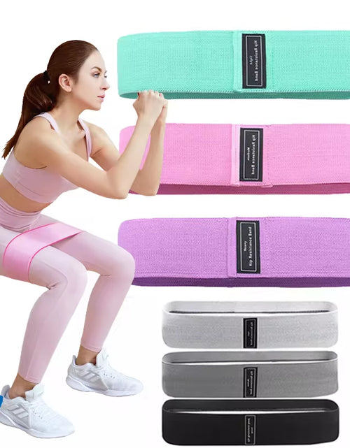 Load image into Gallery viewer, Fitness Resistance Band Buttocks Expansion Fitness Cloth Rubber Band Elastic Expander Suitable for Home Exercise Sport Equipment
