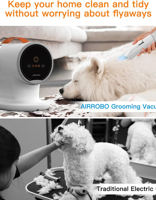 Load image into Gallery viewer, Dog Grooming Vacuum, Dog Grooming Kit,12000Pa Strong Pet Grooming Vacuum for Dogs, 2L Large Capacity Dog Vacuum for Shedding Grooming Hair, Dog Hair Vacuum, 5 Pet Grooming Tools, Quiet,Pg100
