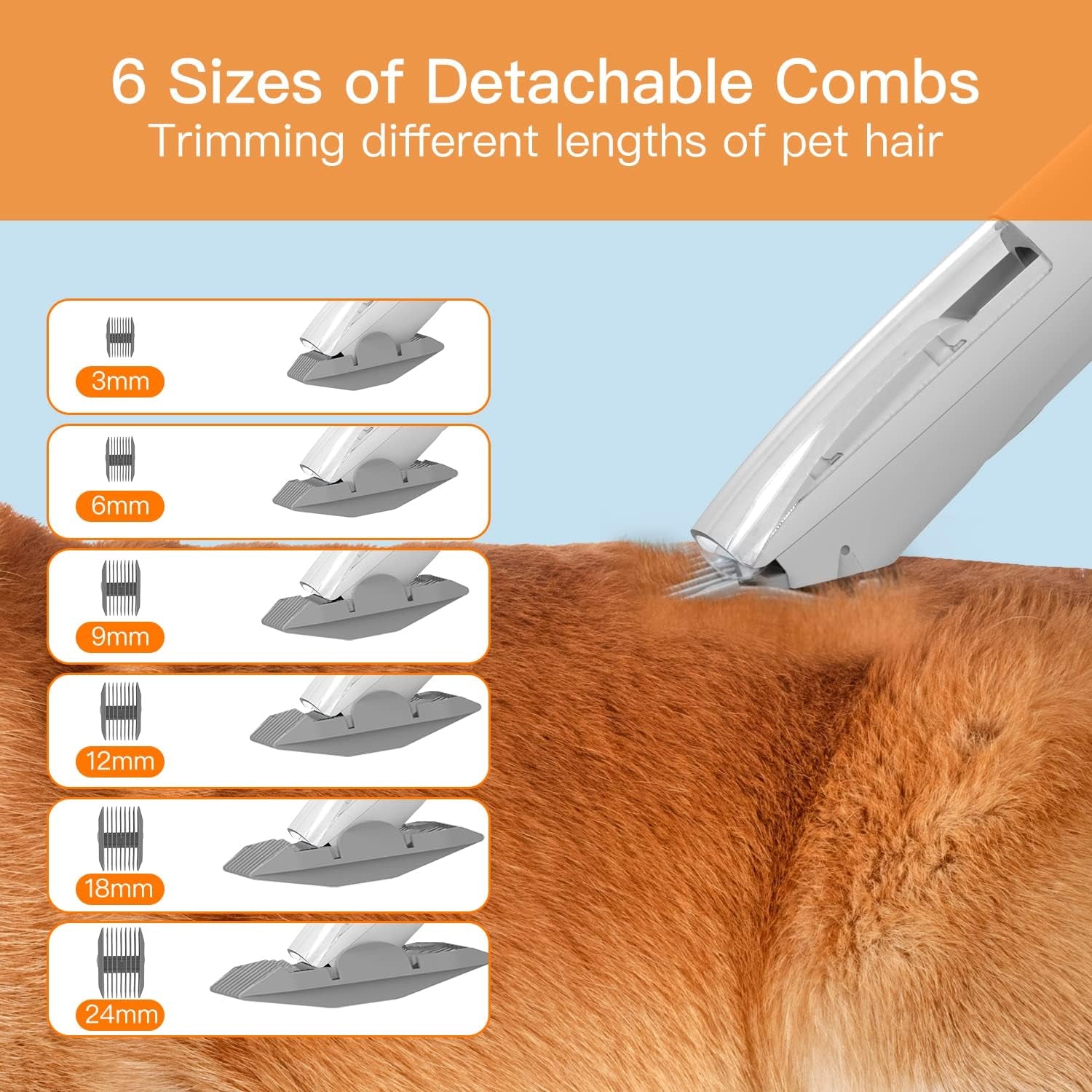 Dog Grooming Vacuum, Dog Grooming Kit,12000Pa Strong Pet Grooming Vacuum for Dogs, 2L Large Capacity Dog Vacuum for Shedding Grooming Hair, Dog Hair Vacuum, 5 Pet Grooming Tools, Quiet,Pg100