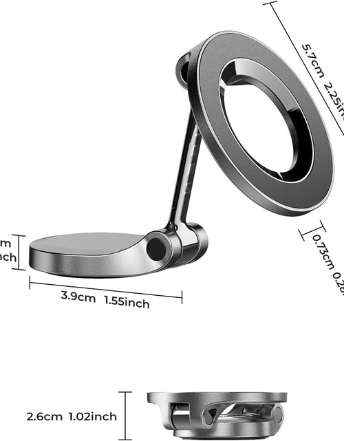 Load image into Gallery viewer, Ultra Magnetic Car Phone Holder, for Magsafe Car Mount, Car Accessories Gifts for Men, Magsafe Car Mount Magnet Phone Holder for Car, Fit for Iphone 16, 15, 14, 13, Series and Magsafe Case
