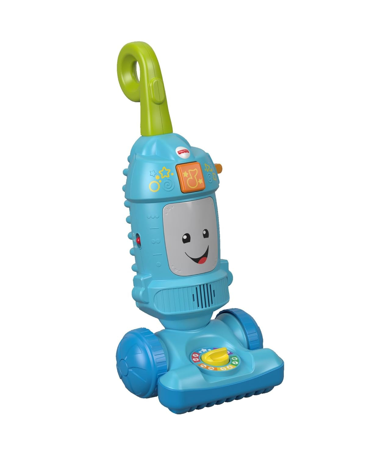 Toddler Toy Laugh & Learn Light-Up Learning Vacuum Musical Push along for Pretend Play Infants Ages 1+ Years​