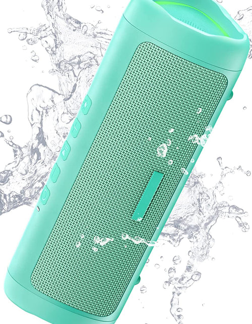 Load image into Gallery viewer, Bluetooth Speaker, IPX5 Waterproof Speaker with HD Sound, up to 20H Playtime, TWS Pairing, BT5.3, Portable Wireless Speakers for Home/Party/Outdoor/Beach, Electronic Gadgets, Birthday Gift (Teal)
