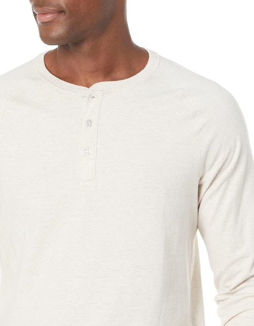 Load image into Gallery viewer, Men&#39;S Slim-Fit Long-Sleeve Henley Shirt
